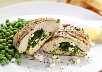 Chicken Stuffed with Spinach and Feta