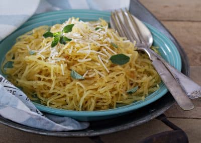 Garlic Spaghetti Squash