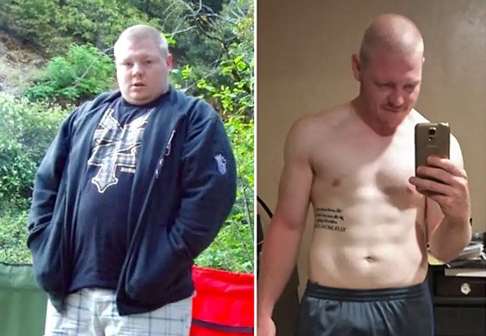 Donny before and after MetPro