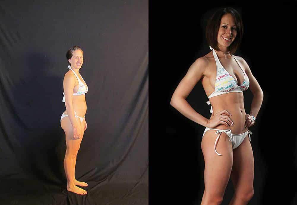 Stephanie before and after MetPro
